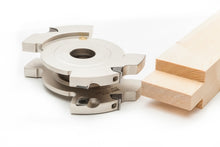 Load image into Gallery viewer, Groove|Tenon: Adjustable D.160 Shaper Grooving Cutters