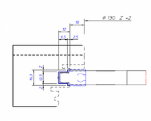 Load image into Gallery viewer, Door|Window: Cutter for Euro Groove Multi-Point Hardware
